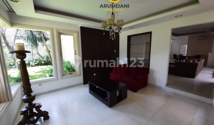 For Rent Beautiful Serene 1-Story Building Furnished, Suitable for Office and Residence, Near International School and Culinary Area, Kemang Cipete, South Jakarta 2