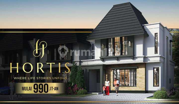 Rumah Baru Start Under 1m Di Bsd Tersedia Berbagai Ukuran