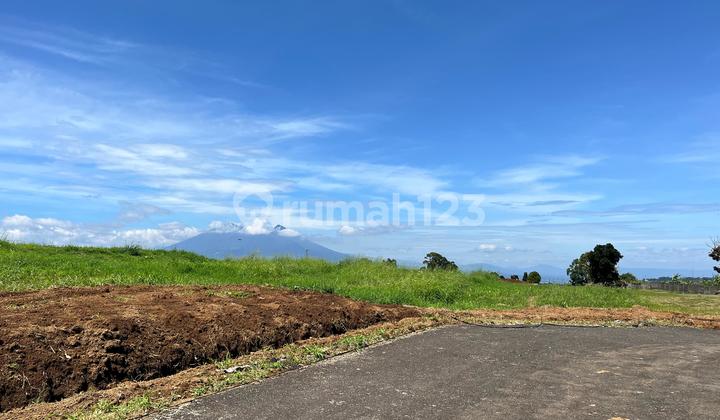 Tanah Potensial Best View Di Jual Di Puncak Bogor Dekat Jalan Raya Punya