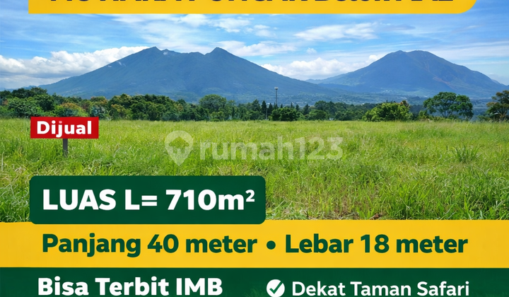 Tanah Best View Dekat Jalan Raya Puncak Tanah Best View Dekat Jalan Raya Puncak