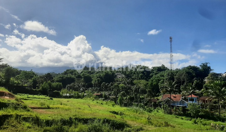 Tanah SHM Potensial Best View Dijual di Puncak Bogor