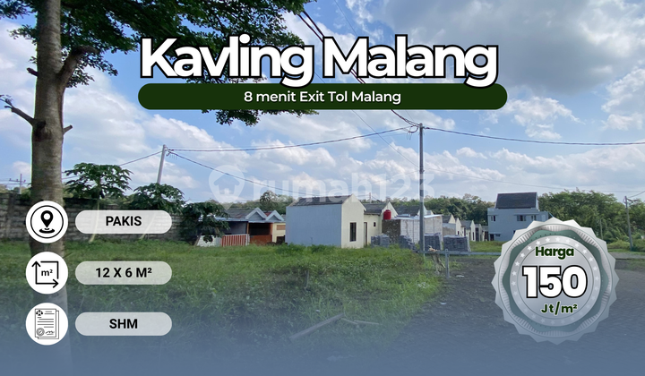 Kavling Tanah Daerah Pakis Cocok Untuk Hunian