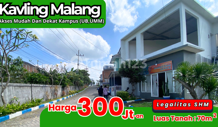 Kavling Tanah Lokasi Emas Dekat UMM – SHM, Akses Mudah