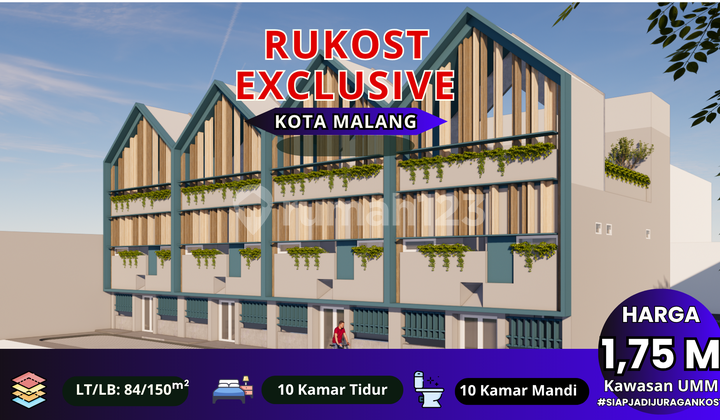 Rukos Di Kawasan UMM, Garansi Kamar Terisi Penuh Rukos Di Kawasan UMM, Garansi Kamar Terisi Penuh