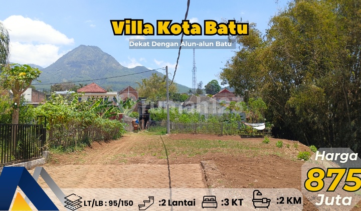 Villa Private Di Batu, Lokasi Tenang dan View Gunung Villa Private Di Batu, Lokasi Tenang dan View Gunung