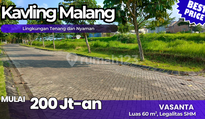Tanah Kavling Daerah Dau Lokasi Nyaman & Tenang 