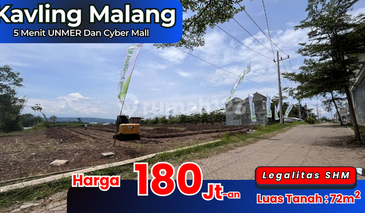 Tanah Kavling Lokasi Dekat Cybermall& UNMER