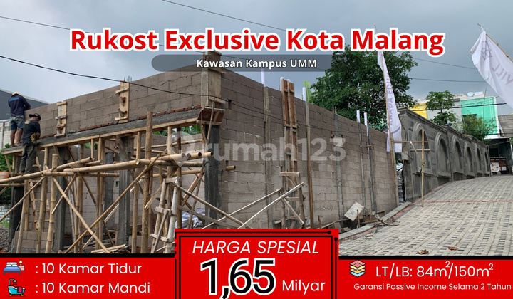 Rumah Kost Di Kawasan UMM, Garansi Passive Income 2 Tahun
