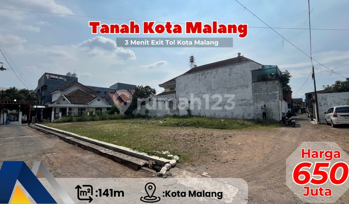 Tanah SHM di Sawojajar, Malang, Dekat Dengan Exit Tol Kota Malang