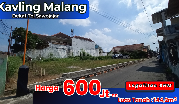 Tanah Kavling Daerah Sawojajar, Lokasi Strategis Tanah Kavling Daerah Sawojajar, Lokasi Strategis