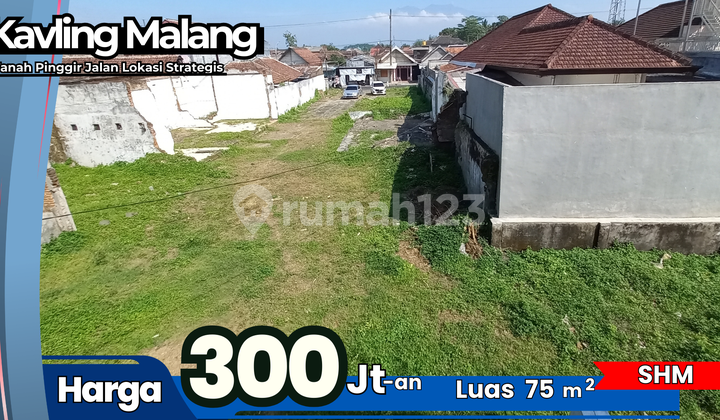 KAVLING BUMIAYU, Kedungkandang Tanah Pinggir Jalan 