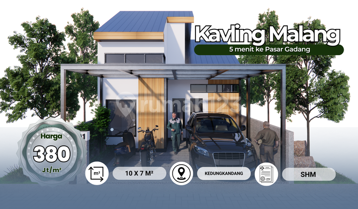 Rumah Siap Huni Daerah Kedungkandang Belakang Gor Ken Arok 1