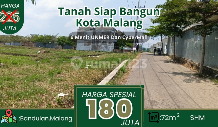 Dijual Tanah Kota Malang SHM, Lokasi Mudah ke Pusat Kota Dijual Tanah Kota Malang SHM, Lokasi Mudah ke Pusat Kota