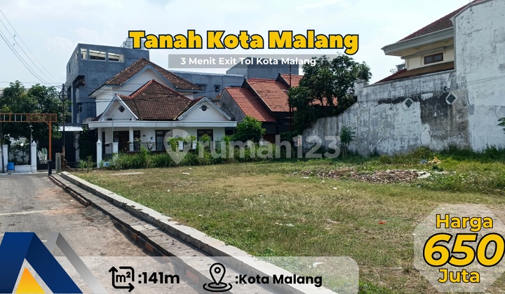 Tanah Di Sawojajar Dekat Dengan Pusat Kota