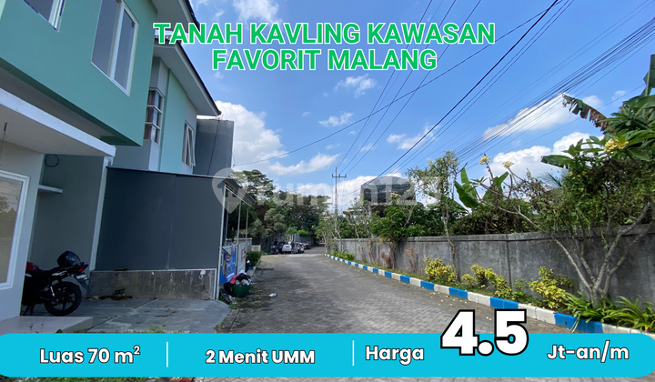 Strategic Land in a Favorite Area of Malang, Ideal for Residences and Boarding Houses Strategic Land in a Favorite Area of Malang, Ideal for Residences and Boarding Houses