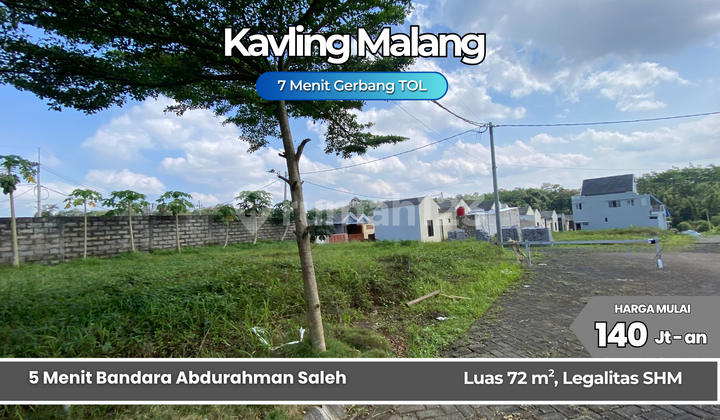 Tanah Luas & Murah, Hanya Selangkah ke Bandara dan Tol Malang