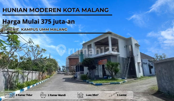 Hunian Sejuk Dengan Konsep Minimalis di Malang Kota 