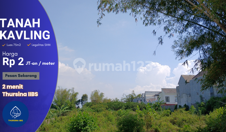 Tanah Strategis DekatThursina IIBS Cocok Hunian atau Guest House