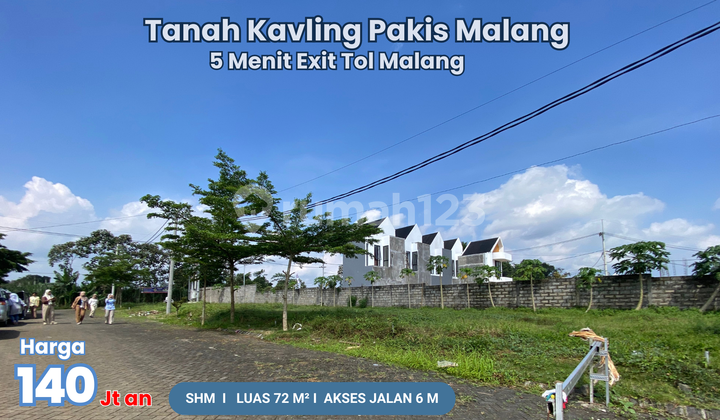 Investasi Menjanjikan Tanah di Pakis Dekat Pusat Kota dan Bandara