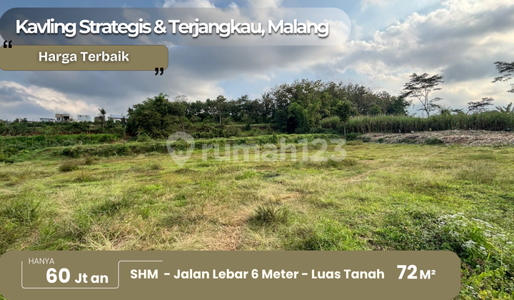 Tanah Kota Malang Harga Bersahabat, Cocok untuk Rumah atau Kos Tanah Kota Malang Harga Bersahabat, Cocok untuk Rumah atau Kos