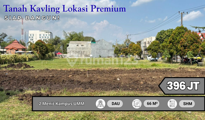 Tanah Eksklusif di Dau Malang Lokasi Strategis Dekat UMM 