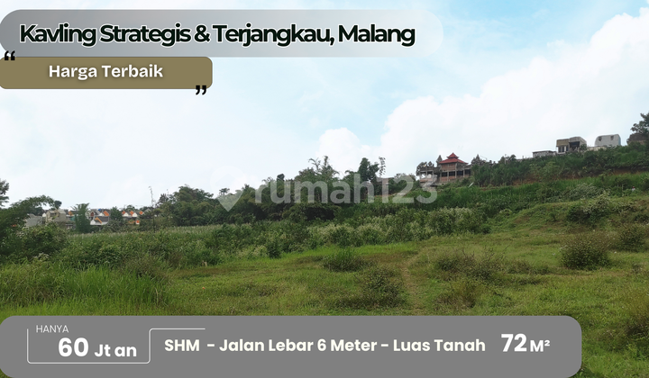 Tanah Bersertifikat SHM di Kota Malang Harga Ramah di Kantong Tanah Bersertifikat SHM di Kota Malang Harga Ramah di Kantong
