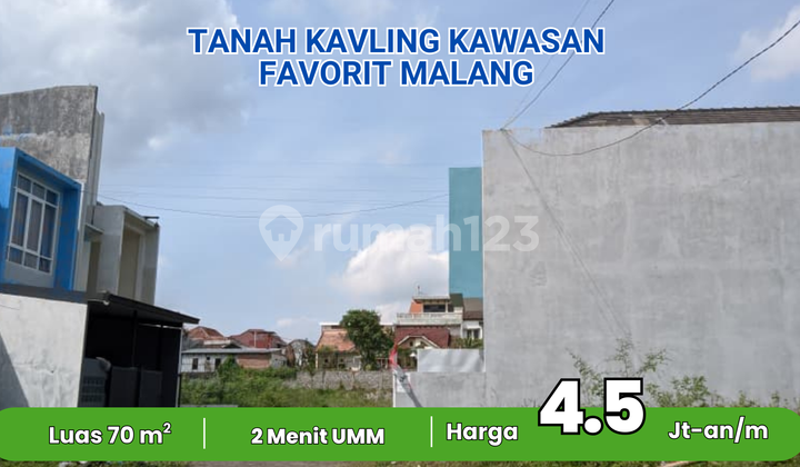 Golden Spot Malang Large Land in an Area Targeted by Investors