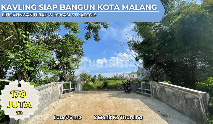 Tanah Luas & Siap Bangun di Dau Malang Cocok Untuk Hunian