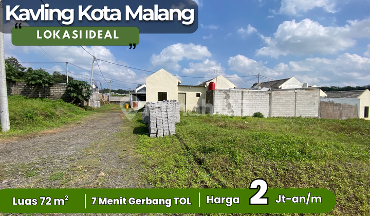 Easy Toll Access, Land in a Potential Area of Malang