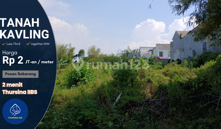 Tanah Kota Malang Dekat Dengan Thursina IIBS