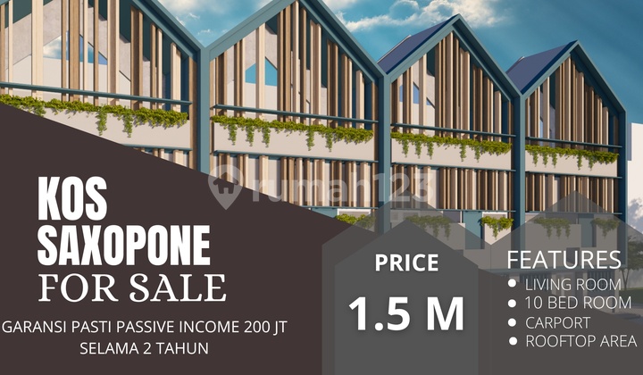 Peluang Emas! Kosan 10 Kamar dengan Jaminan Passive Income Stabil