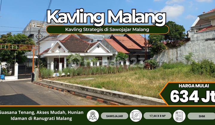 Investasi Cerdas di Pusat Pertumbuhan Kota Malang, Sawojajar 