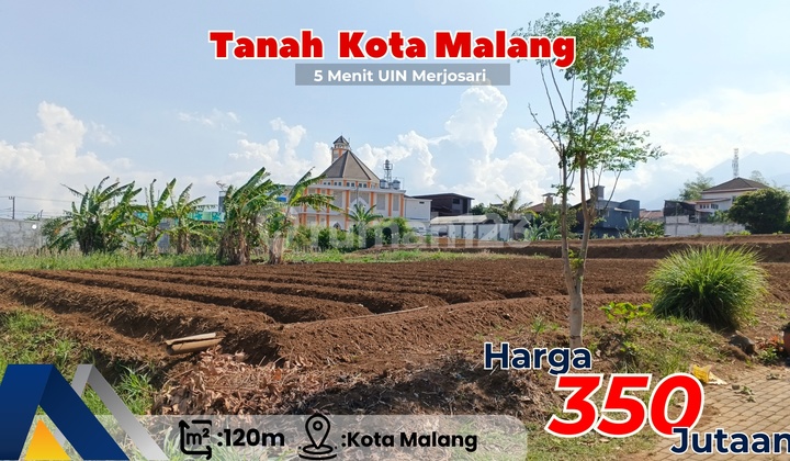 Row Jalan 6 Meter SHM Split Kavling Malang 5 Menit Kampus UMM