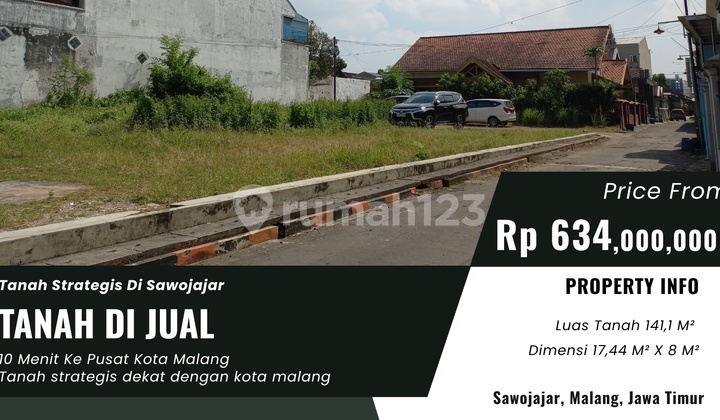 Lahan Siap Bangun di Sawojajar - Akses Mudah, Sertifikat SHM Lahan Siap Bangun di Sawojajar - Akses Mudah, Sertifikat SHM