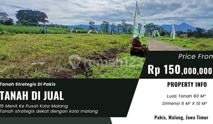 Tanah di Pakis - View Alam, Potensi Investasi Tinggi Tanah di Pakis - View Alam, Potensi Investasi Tinggi