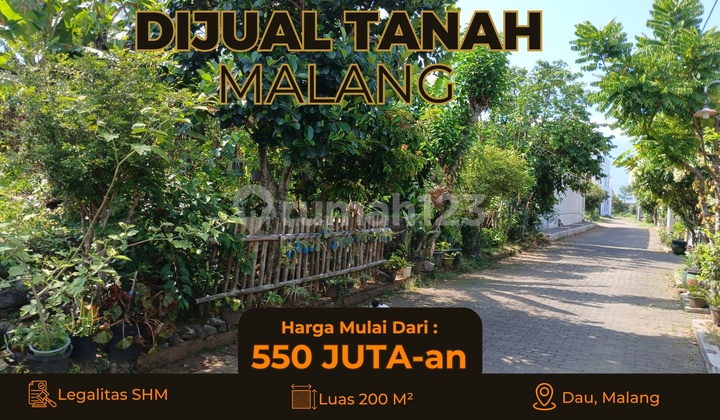 Peluang Investasi! Tanah di Graha Dewata Joyoagung