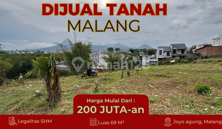  Investasi Tanah SHM di Malang - Lokasi Strategis Joyo Agung