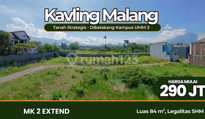 Tanah Kavling Premium, Dekat Kampus UMM, Dekat Keuntungan