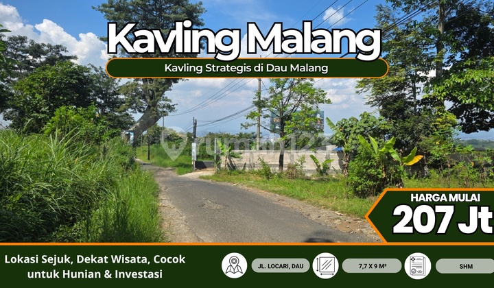 Dekat Kota Tapi Tetap Asri, Kavling Nyaman di Malang