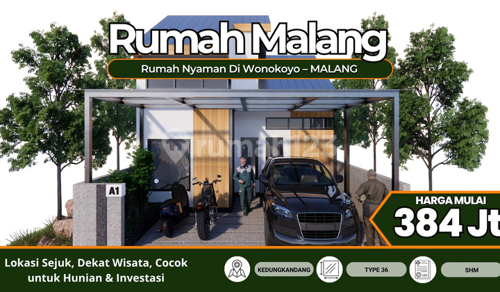 Rumah Minimalis di Kedungkandang Cocok untuk Keluarga Muda