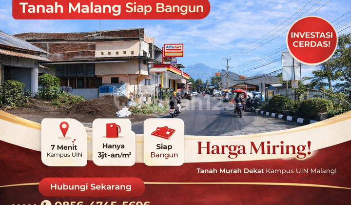 Land Investment 8 Minutes Ub Merjosari Malang City