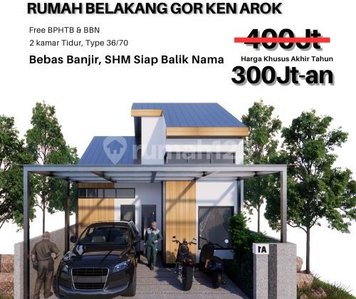 Rumah Murah Kota Malang 3 Menit Gor Kenarok