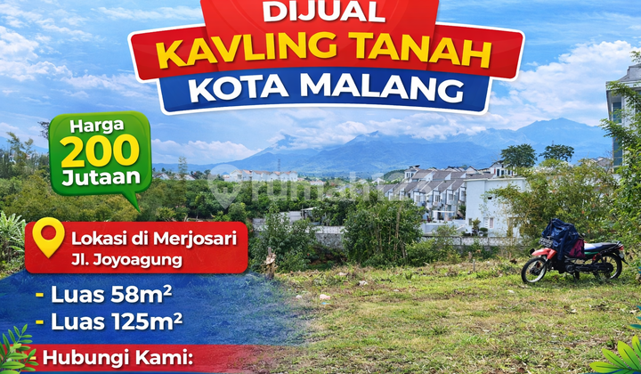 Tanah Strategis Merjosari Kota Malang 8 Menit Kampus Ub Tanah Strategis Merjosari Kota Malang 8 Menit Kampus Ub