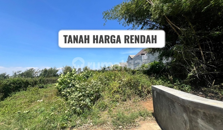 Tanah kavling dengan lingkungan ramai, luas 75 m2