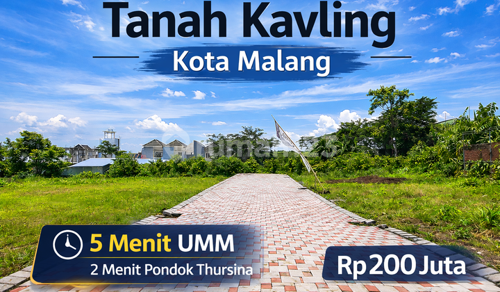 CHEAP LAND WITH STRATEGIC LOCATION IN MALANG