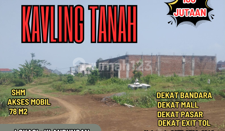 Land in Pakis, next to the toll gate exit and the airport. Land in Pakis, next to the toll gate exit and the airport.