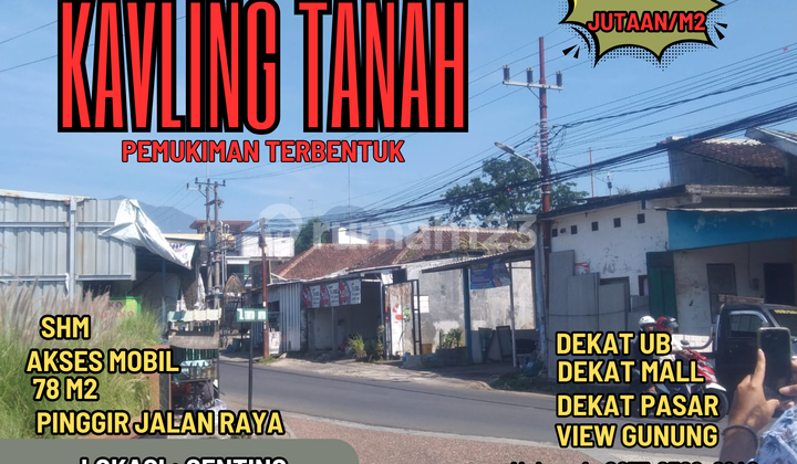 Jual Tanah Kota Malang Harga 100 jutaan Jual Tanah Kota Malang Harga 100 jutaan