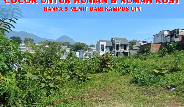 DIJUAL CEPAT KAVLING SIAP BANGUN HANYA 5 MENIT DARI KAMPUS UIN