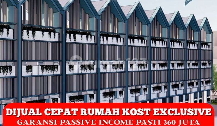 RUMAH KOST EXCLUSIVE BELAKANG KAMPUS UMM GARANSI PASSIVE INCOME PASTI 360 JUTA