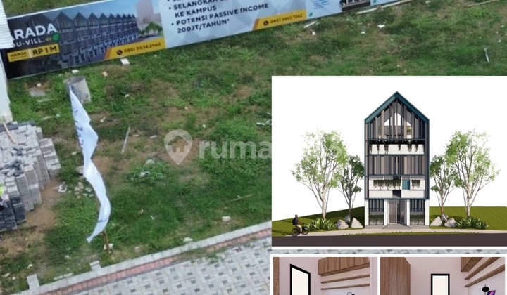 Kost Eksklusif 1 Menit UMM 133 m2 SHM Malang Kota, Malang